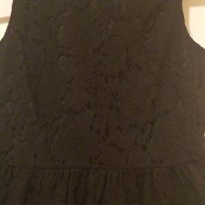 J. Crew Tops - J. Crew Black Lace Peplum Top 4 New J. Crew Tops - J. Crew Black Lace Peplum Top 4 New